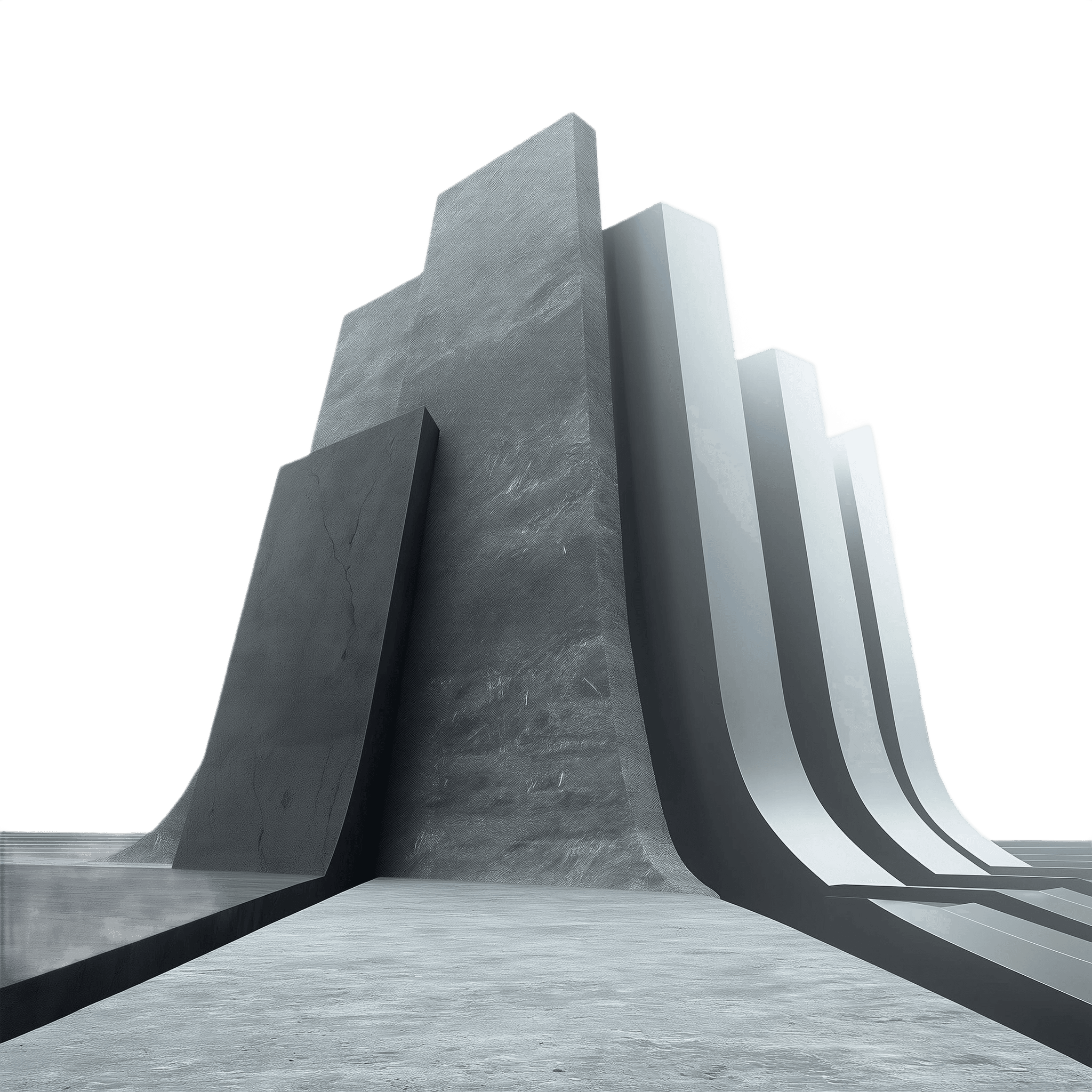 3D Printed Miniature City Overview